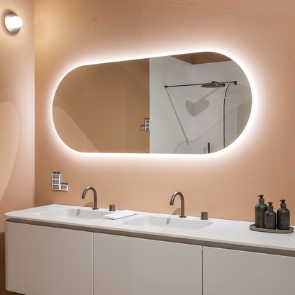 Miroir oval