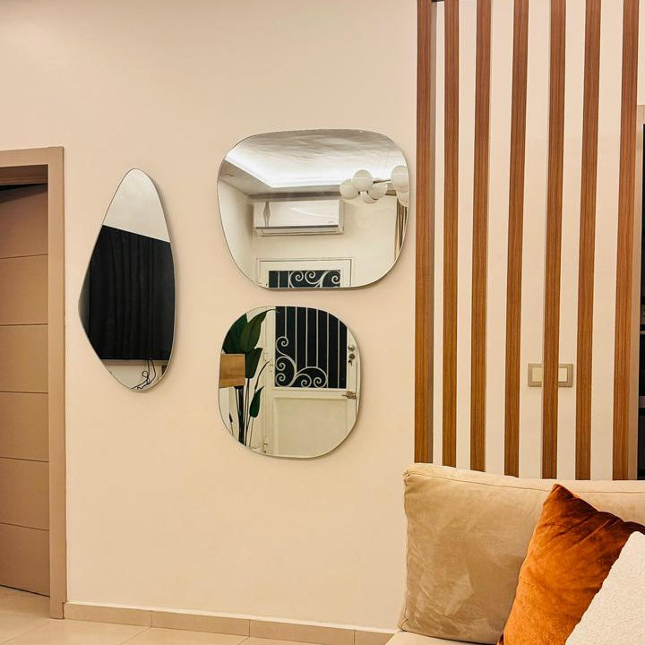 Miroir Organique JPP–Composition Asymétrique