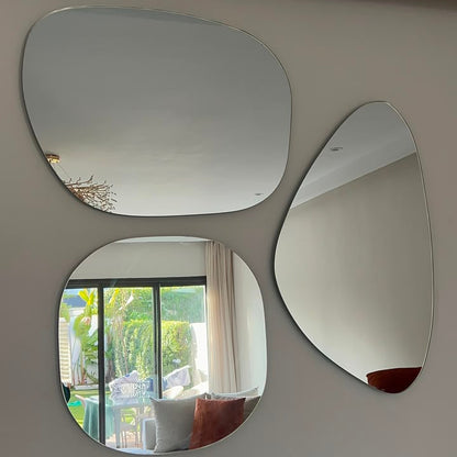 Set de 3 Miroirs Organiques JPP–Composition Florale
