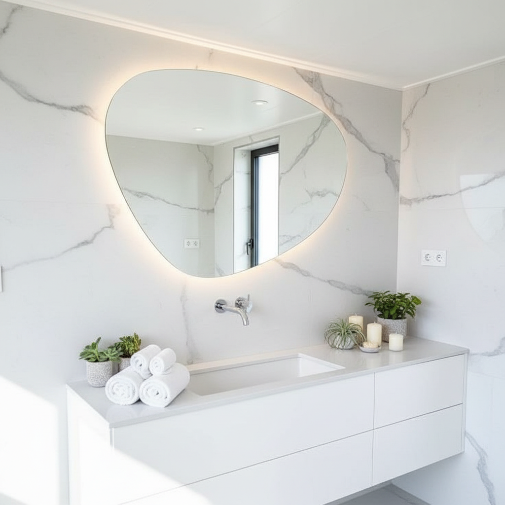Mirror LED Off Commercial