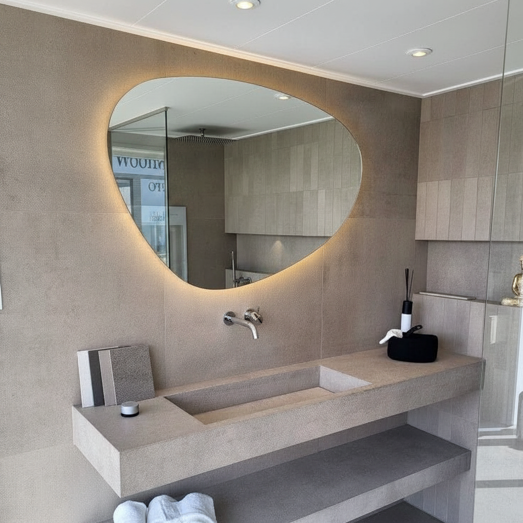 Mirror LED Off