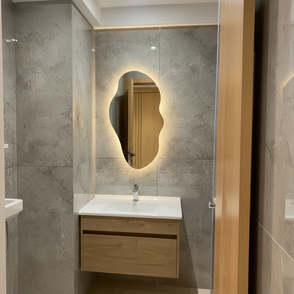 Mirror LED On 1:1