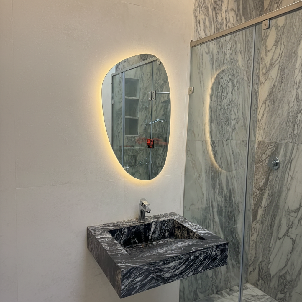Mirror LED On 1:1