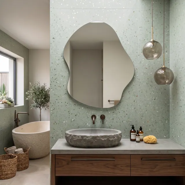 Miroir Luna – photo 3 – Mirrorlux Maroc