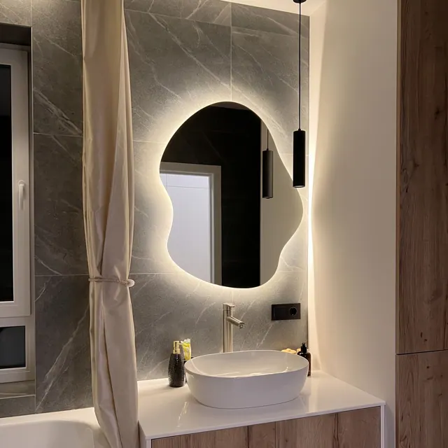 Miroir Luna – photo 2 – Mirrorlux Maroc