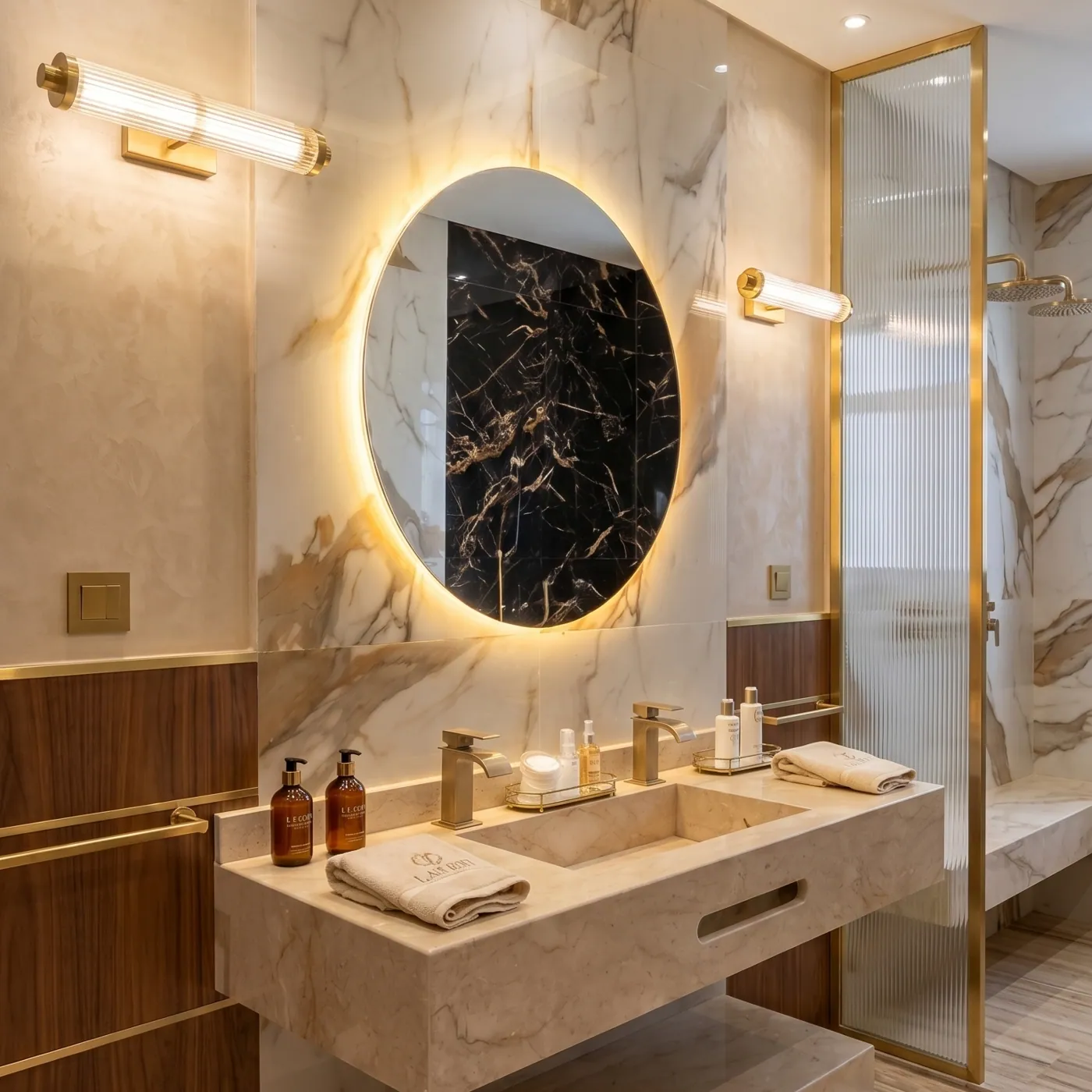 Miroir rond – Mirrorlux Maroc