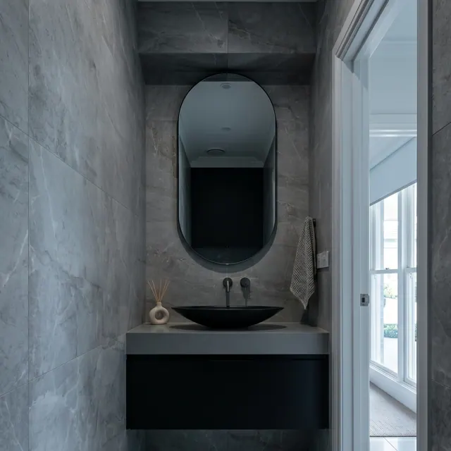 Miroir Ovale – photo 2 – Mirrorlux Maroc